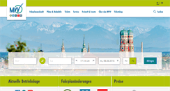 Desktop Screenshot of mvv-muenchen.de
